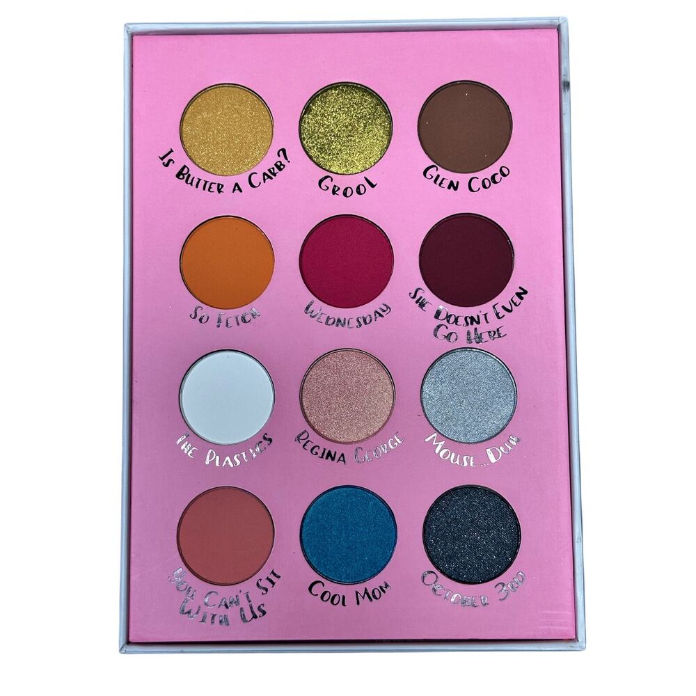 New Storybook Cosmetics Mean Girls Burn Book Eyeshadow Palette 12 Shade Rare HTF - Picture 2 of 6